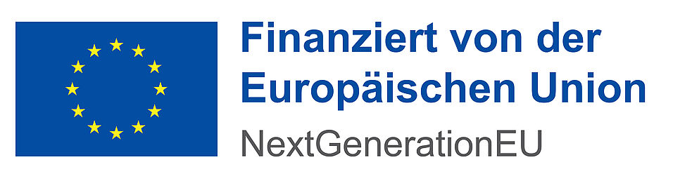 Logo von der Europäischen Union "Next Generation"